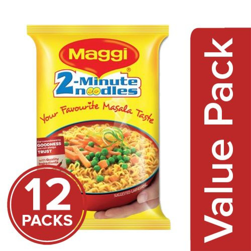 Maggi Noodles - Masala, 12x70 gm ( Multipack )